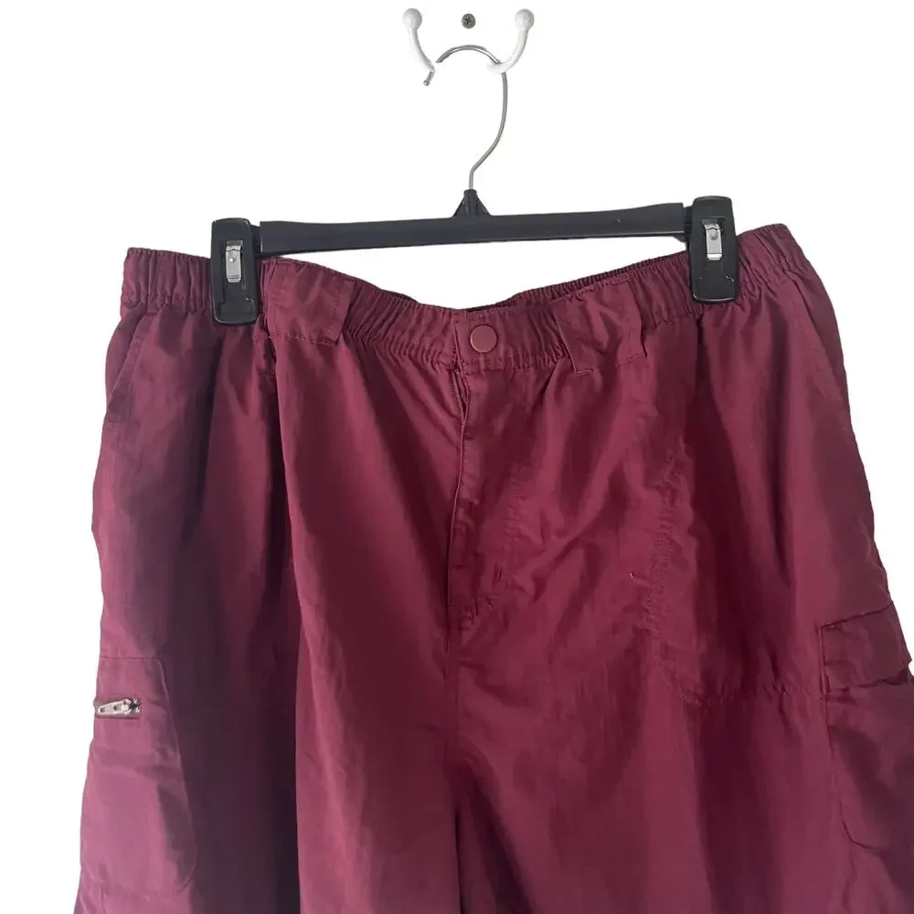 Columbia Men's Size 1X Red Outdoor Shorts‎